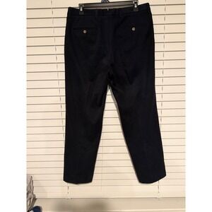 Luciano Barbera Mens Navy Blue Cotton Trousers Made in Italy Size 48